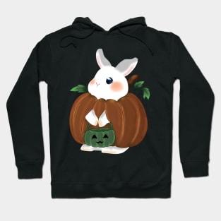 Rabbit Pumpkin _ Bunniesmee Halloween Edition Hoodie